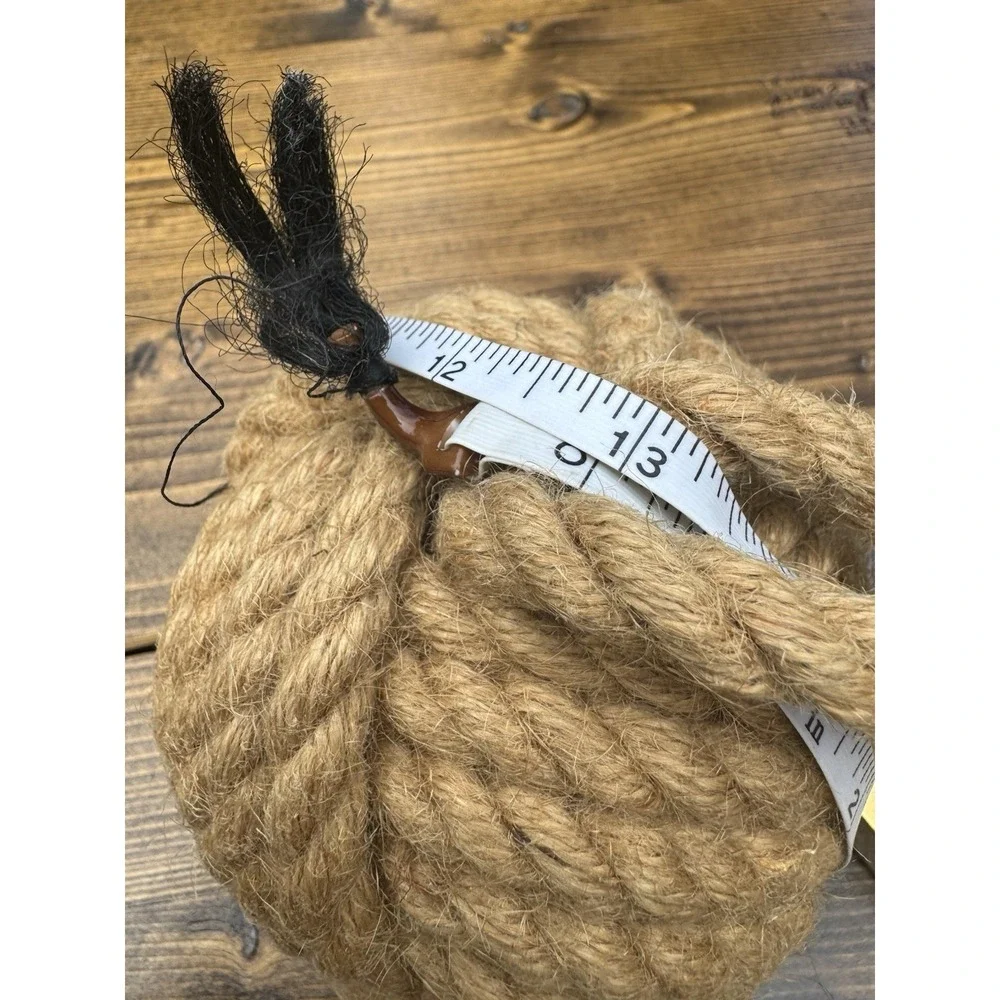 Monkey Fist Rope Knots Pair Nautical Maritime Coastal Fishing Float Decor